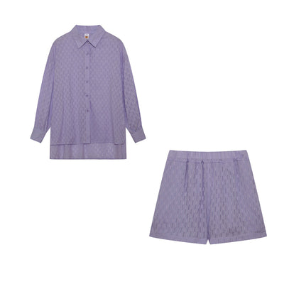 Elizabeth | Relaxed Fit Breezy Shirt and Shorts Set