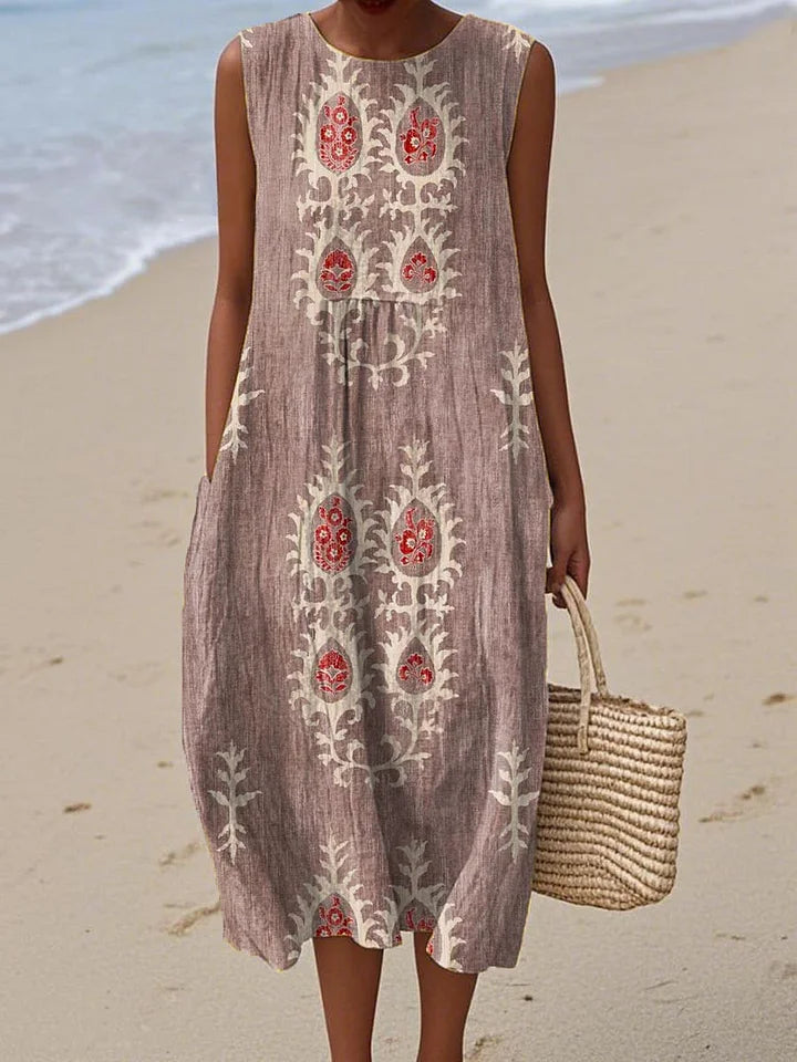 Madison - Sleeveless Summer Pocket Dress