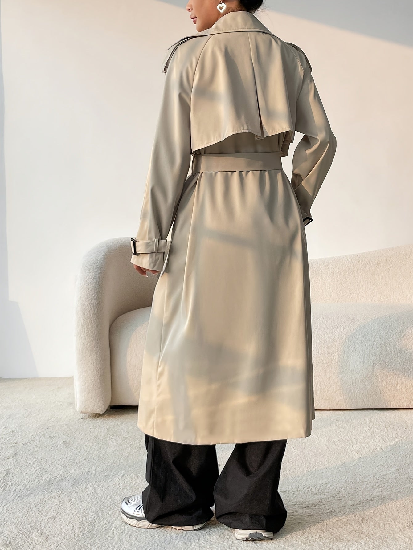 Lena | Double Breasted Trench Coat
