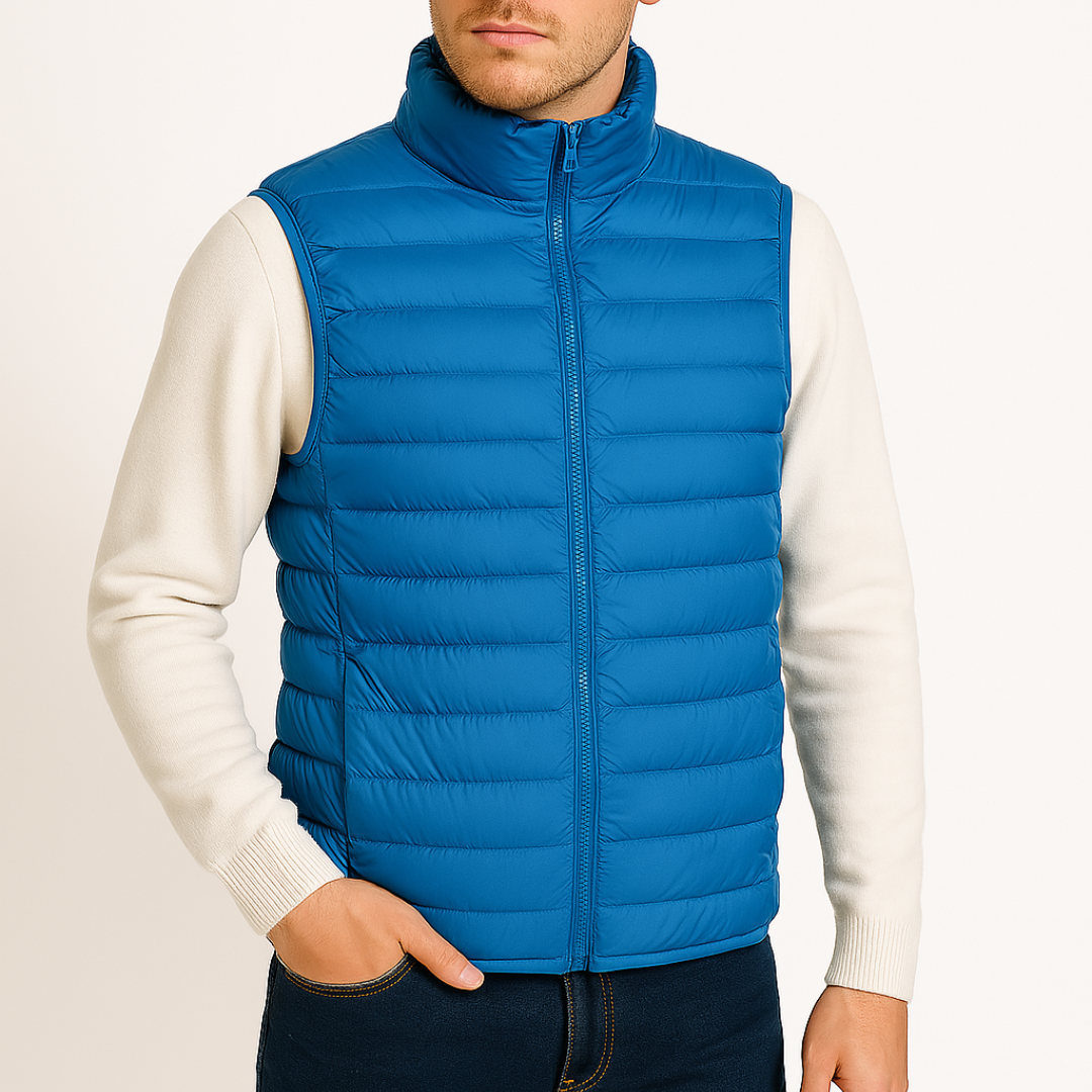 Galora - Waterproof Bodywarmer with White Down