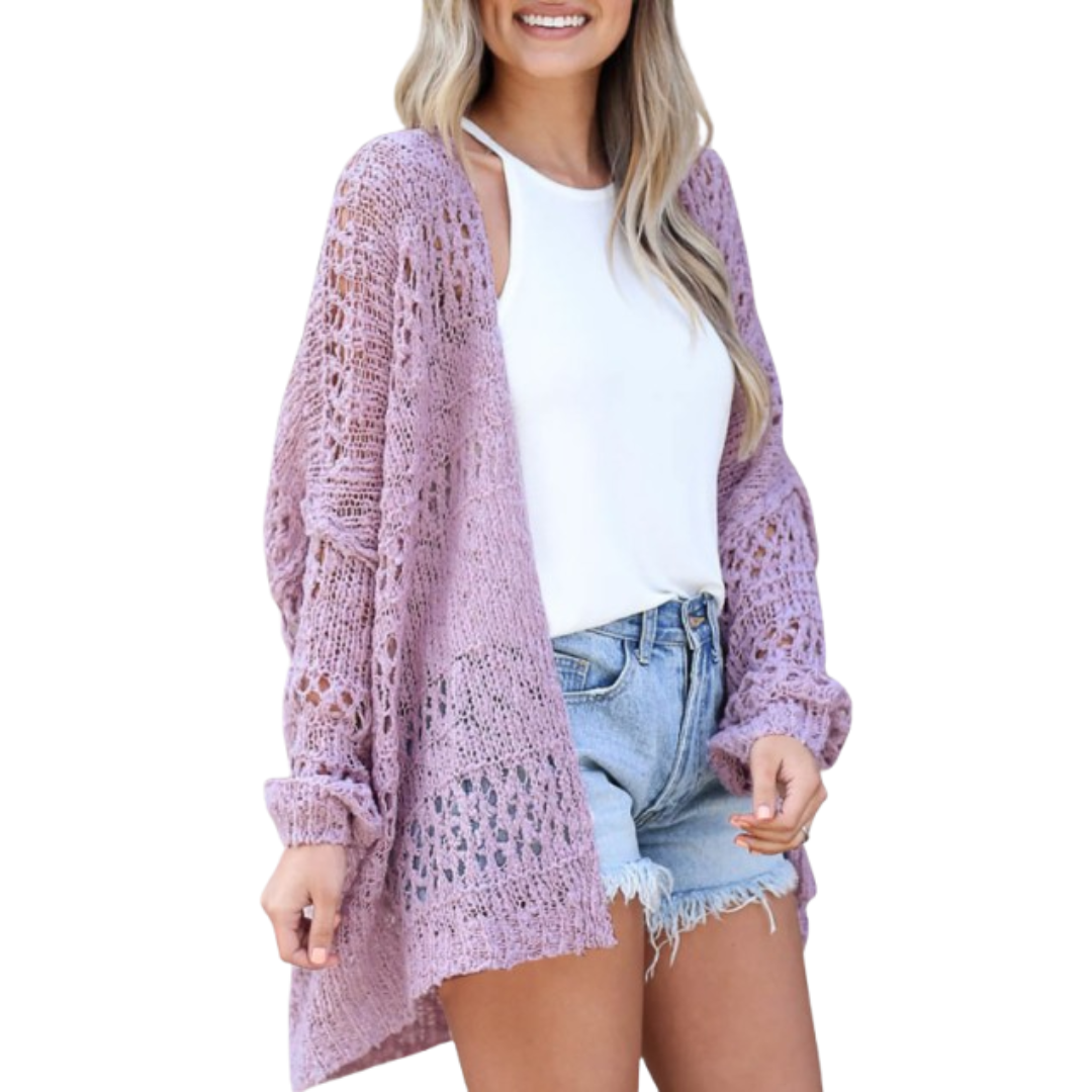 Zela  – Lightweight Oversized Boho Summer Cardigan