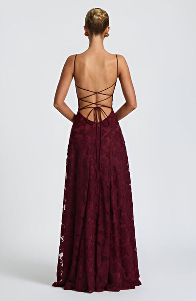 Francisa™ | Lace Corset Maxi Dress