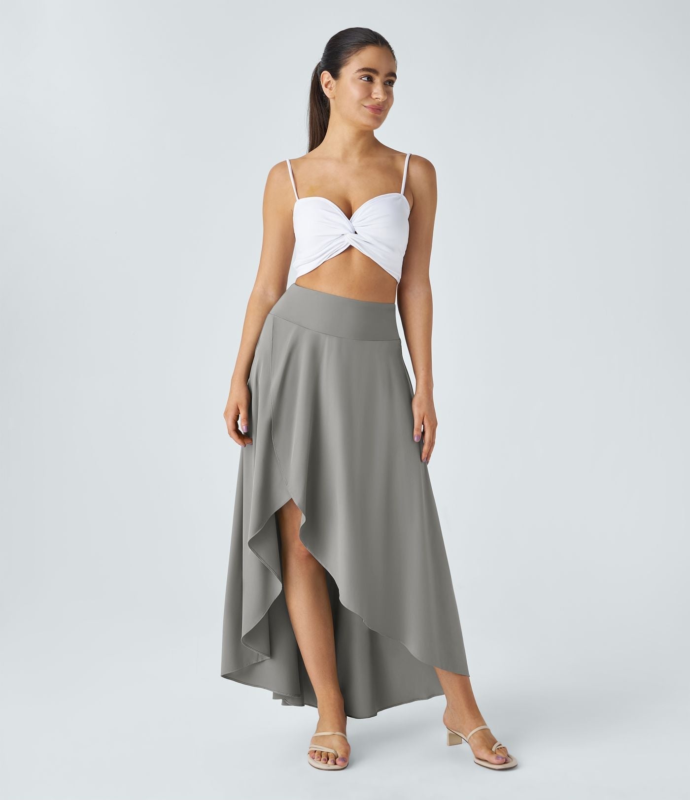 Natalia | Split Comfortable Skirt