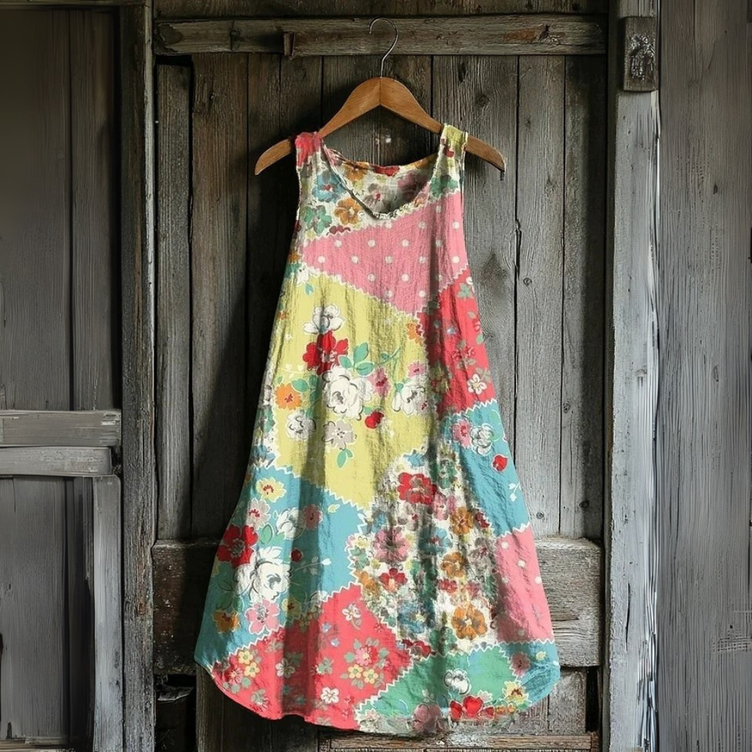 American Bright Summer Tank Dress