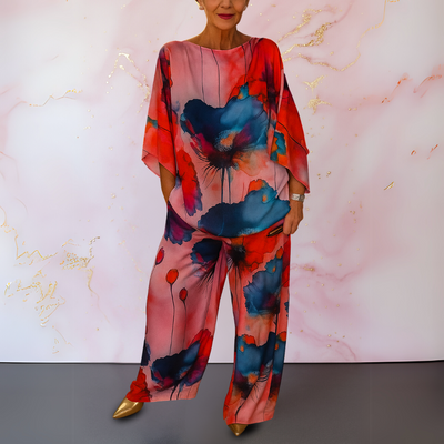 Monique – Satin Two Piece Women Set