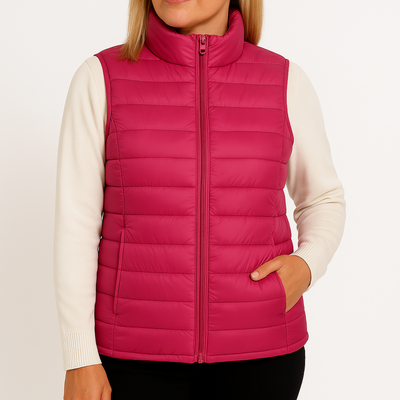 Galora - Waterproof Bodywarmer with White Down