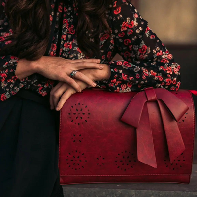 Elegant Bow Satchel