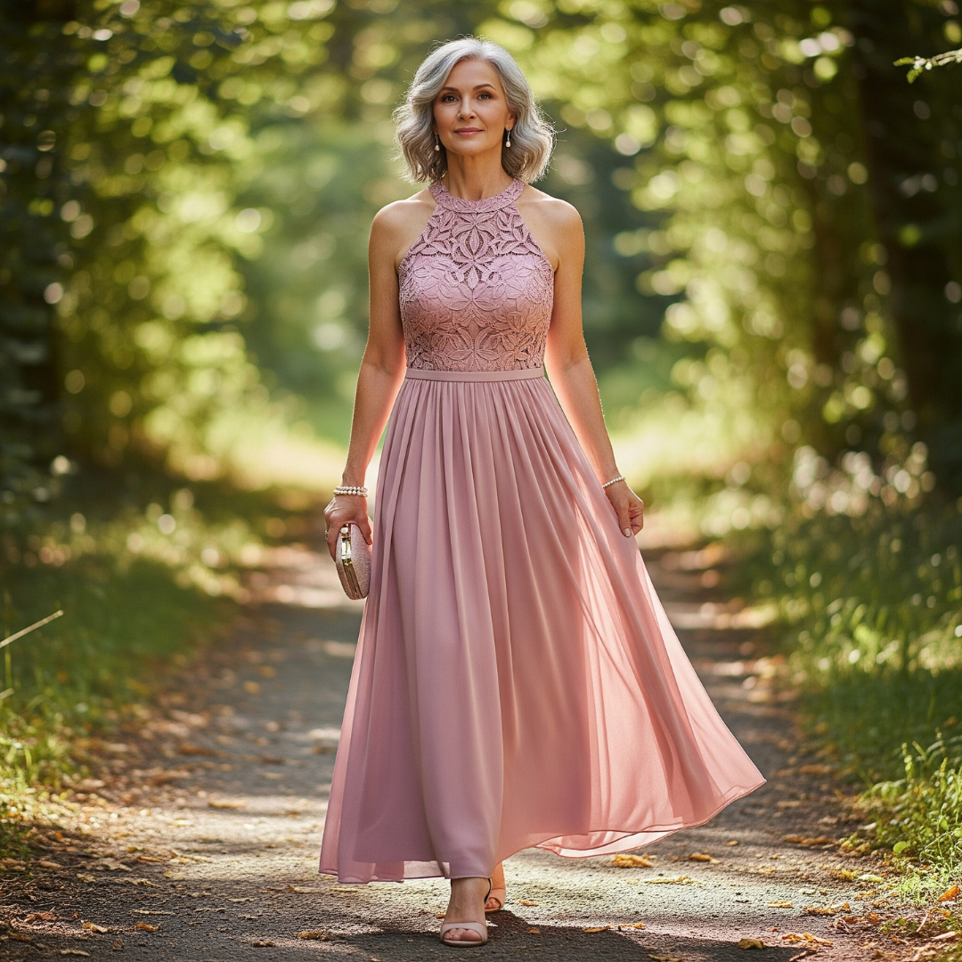 Maribelle™ Sleeveless Chiffon Fit & Flare Dress