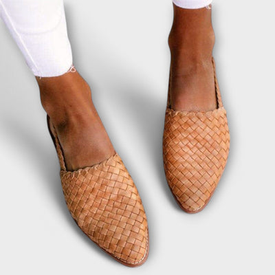 Luisa -  Handwoven Moccasins
