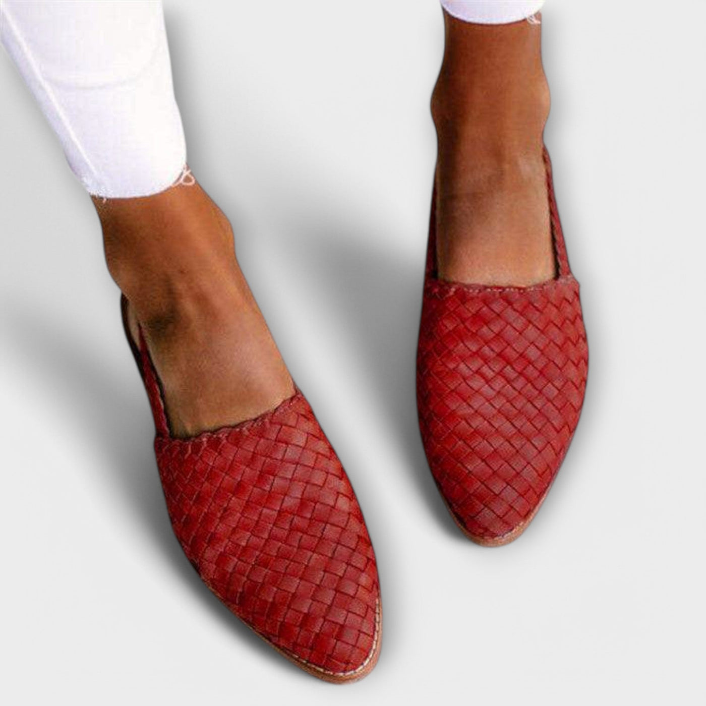 Luisa -  Handwoven Moccasins