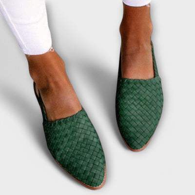 Luisa -  Handwoven Moccasins