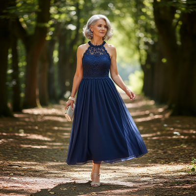 Maribelle™ Sleeveless Chiffon Fit & Flare Dress