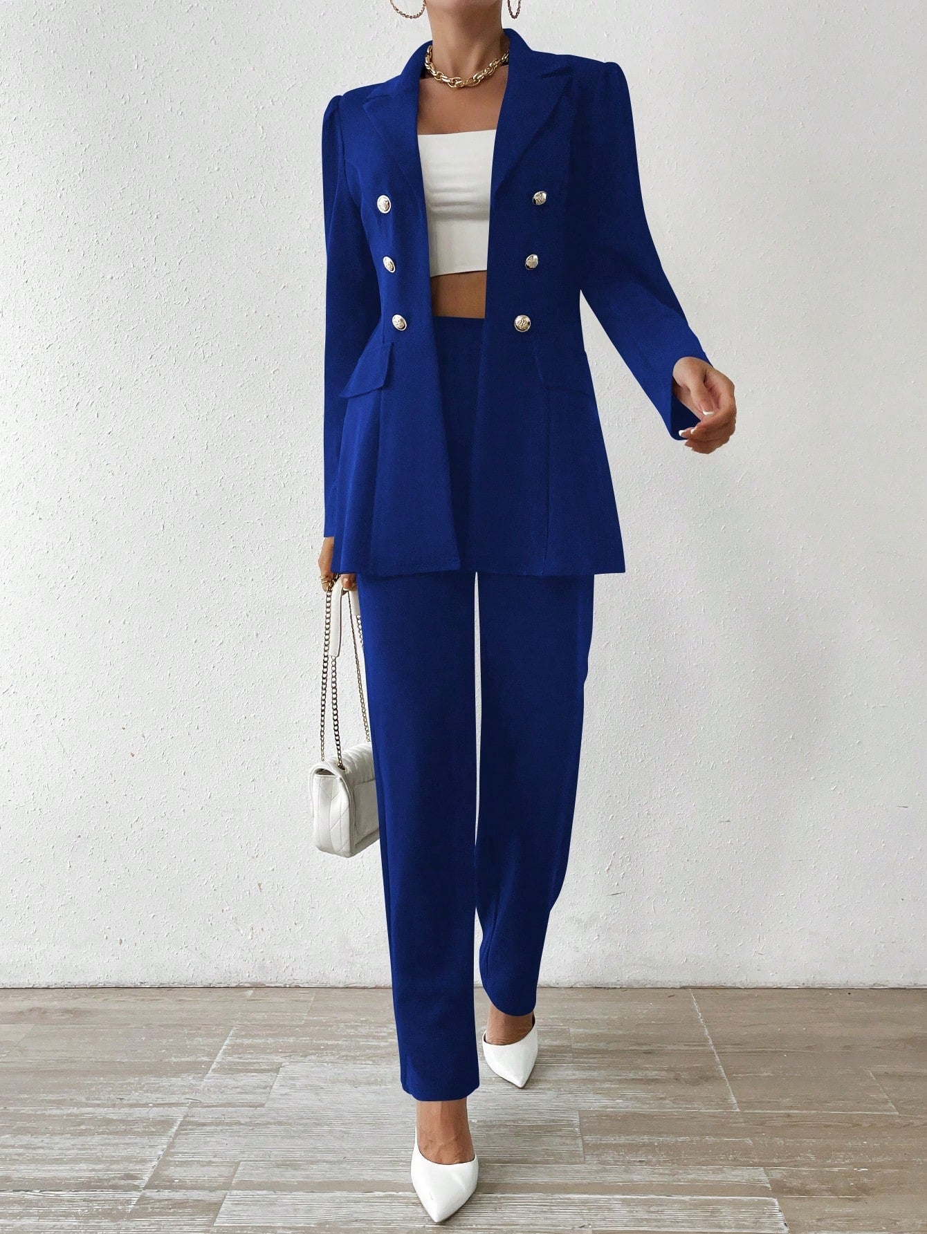 Kam | Long Sleeve Suit Ensemble