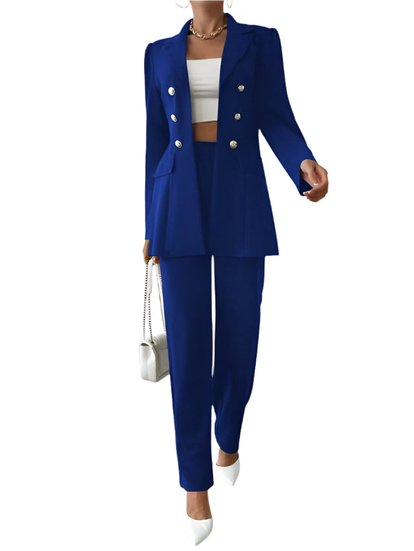 Kam | Long Sleeve Suit Ensemble