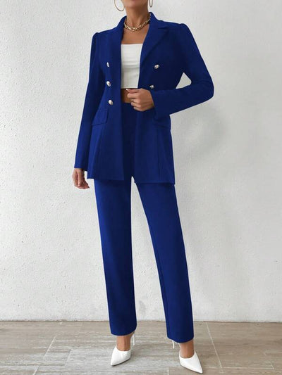 Kam | Long Sleeve Suit Ensemble