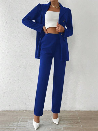 Kam | Long Sleeve Suit Ensemble
