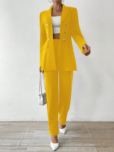 Kam | Long Sleeve Suit Ensemble
