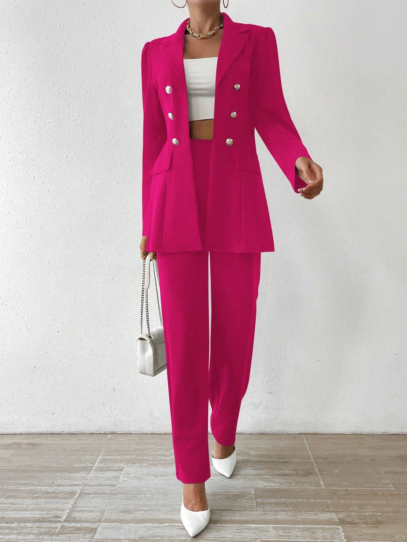 Kam | Long Sleeve Suit Ensemble