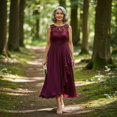 Margot™ Ruffle Midi Dress