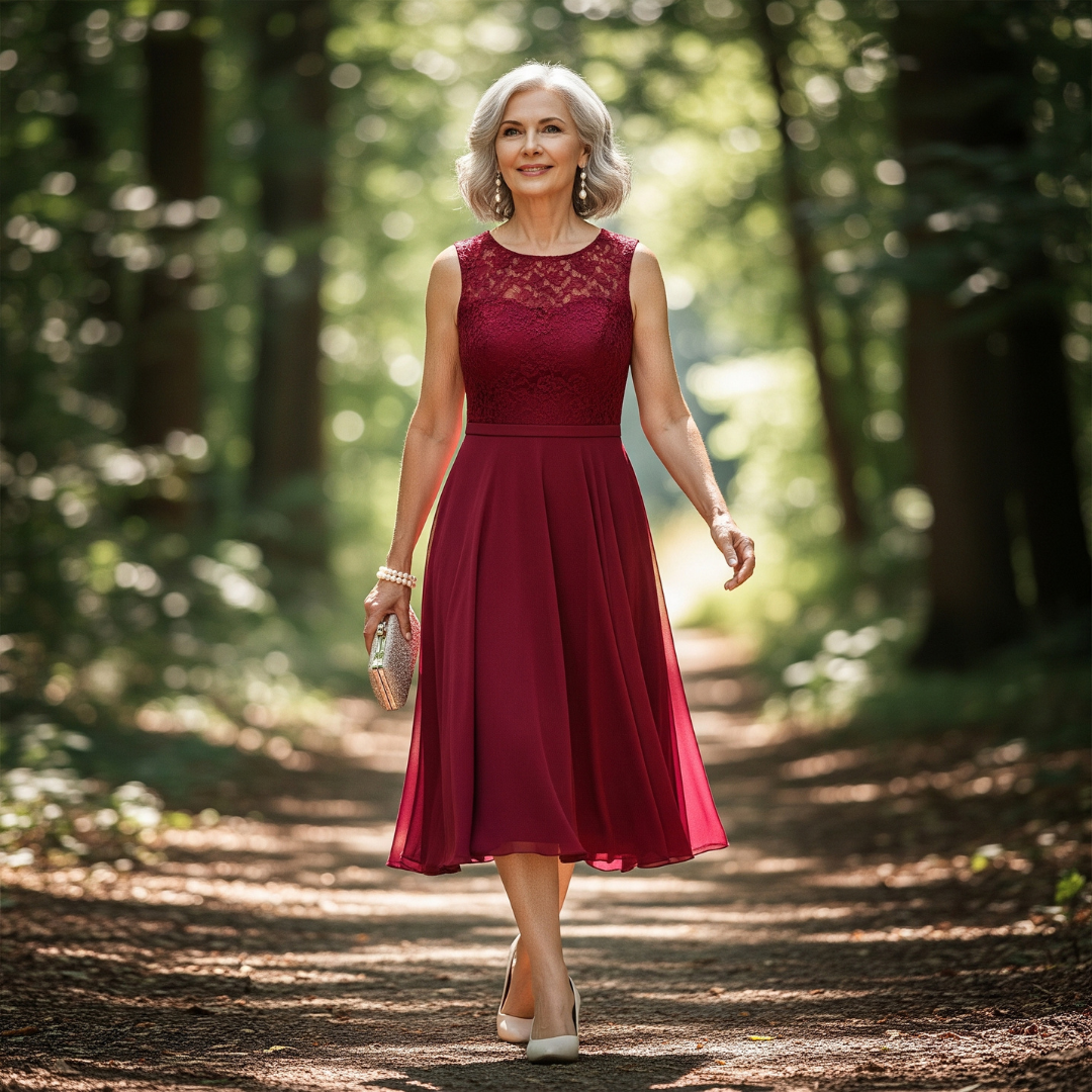 Noelle™ Lace Midi Dress