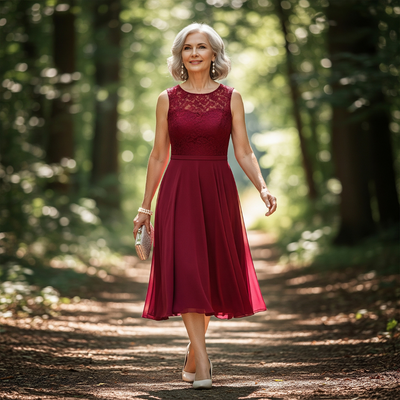 Noelle™ Lace Midi Dress