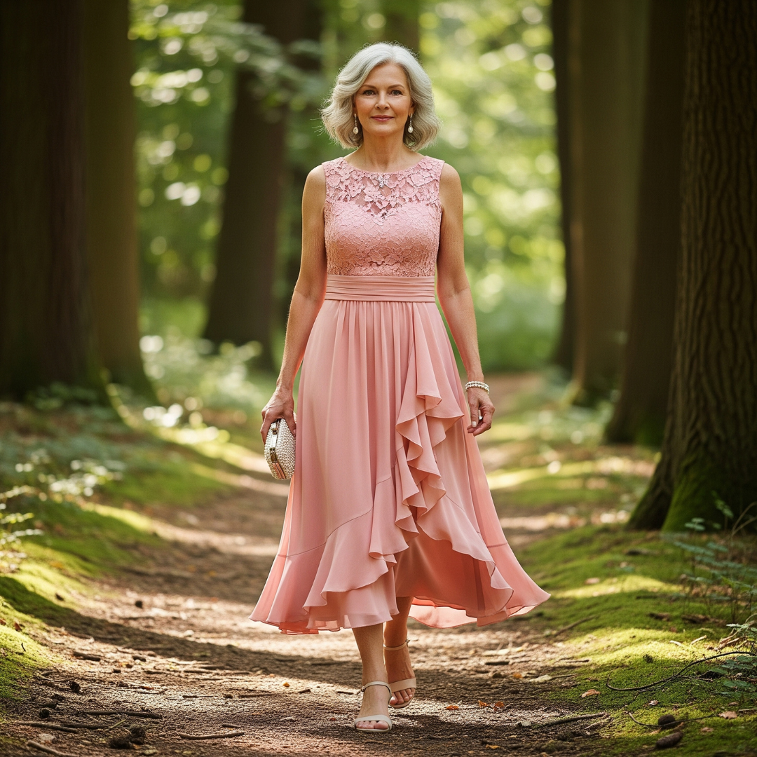 Margot™ Ruffle Midi Dress