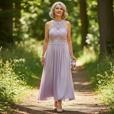 Maribelle™ Sleeveless Chiffon Fit & Flare Dress