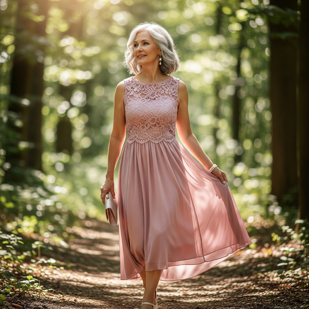 Noelle™ Lace Midi Dress