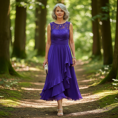 Margot™ Ruffle Midi Dress