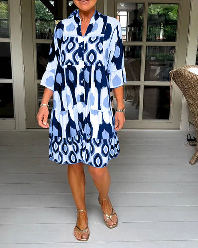 Ann | Timeless Printed Dress