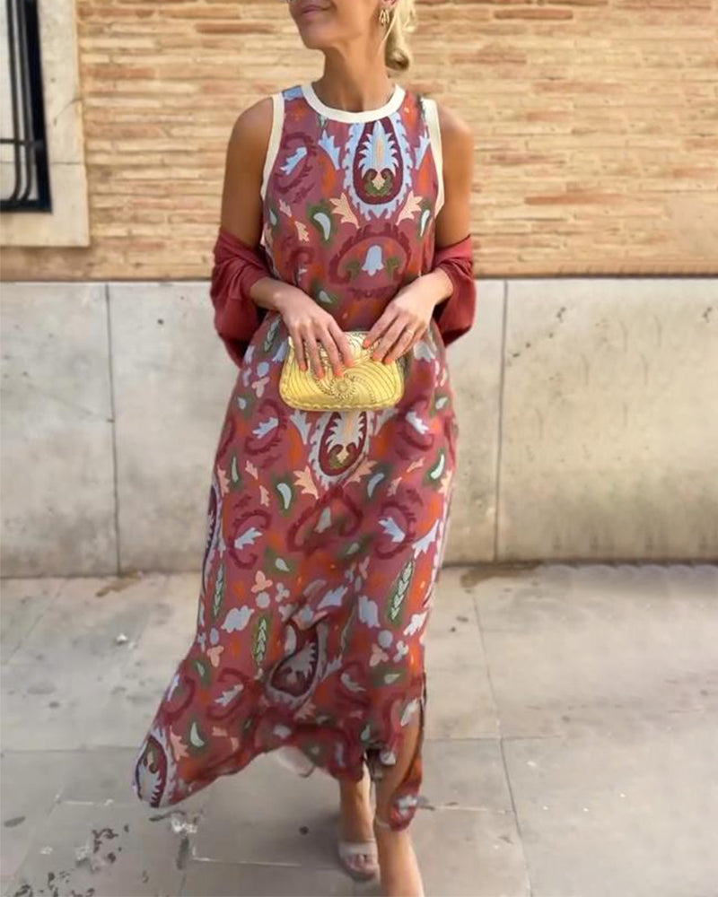 Bella - Two-piece urban-style printed set