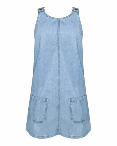 Sigrid Denim Dress™ | Spring dress with flattering cut