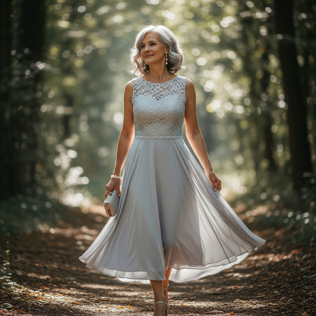 Noelle™ Lace Midi Dress