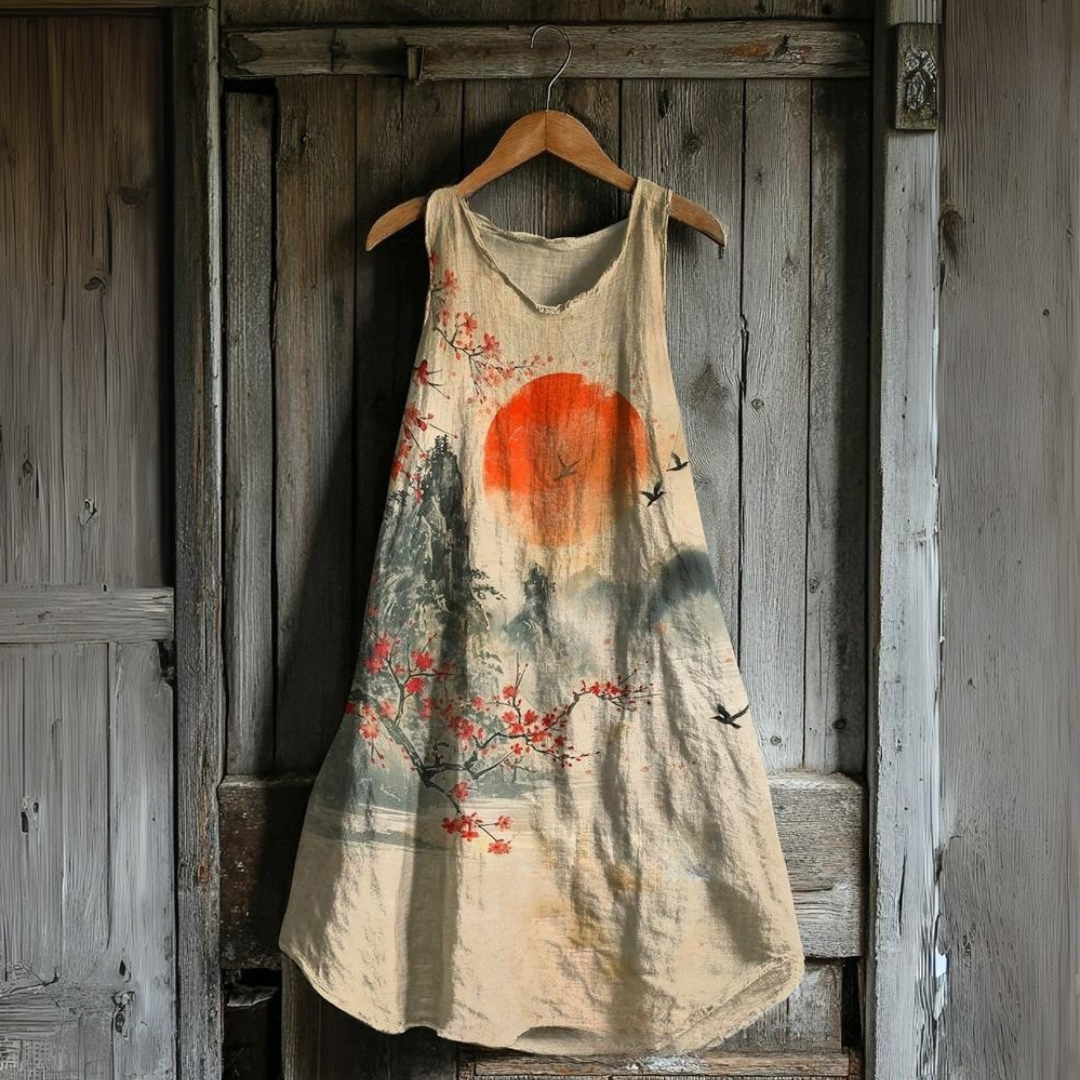 Red Sun Valley Tank Dress