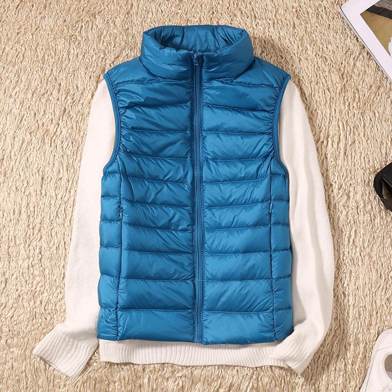 Galora - Waterproof Bodywarmer with White Down