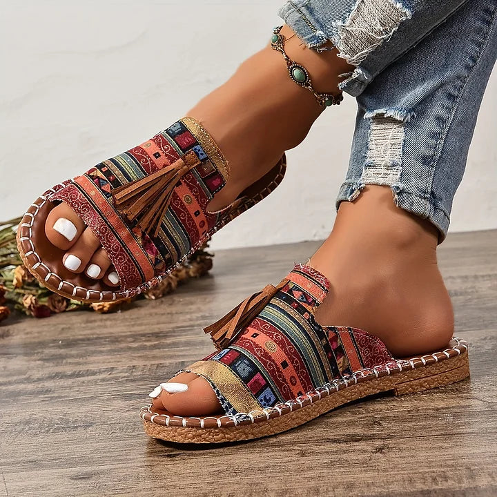 Leena | Comfortable Flat Summer Sandals