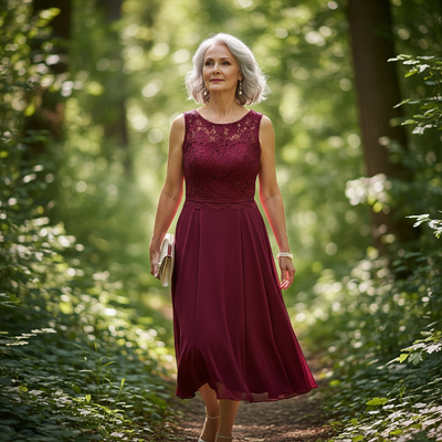 Noelle™ Lace Midi Dress