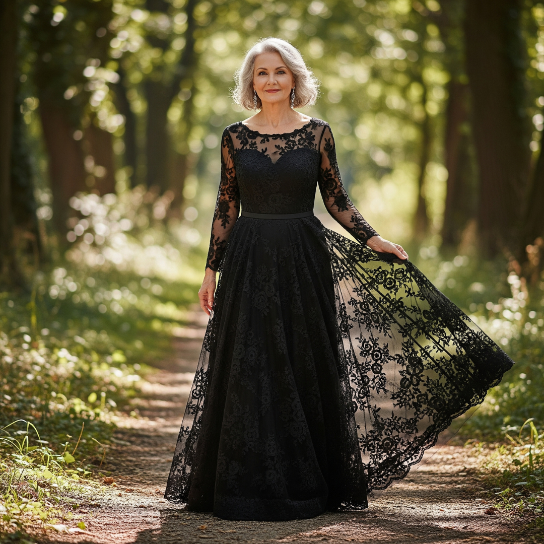 Odette™ Lace Evening Gown