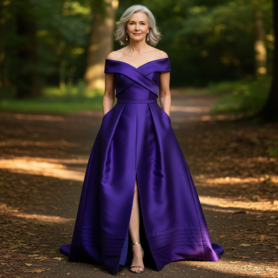 Renée™ Off-Shoulder Evening Gown