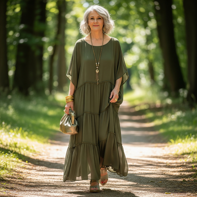 Amelia™ | Loose Artistic Style Dress