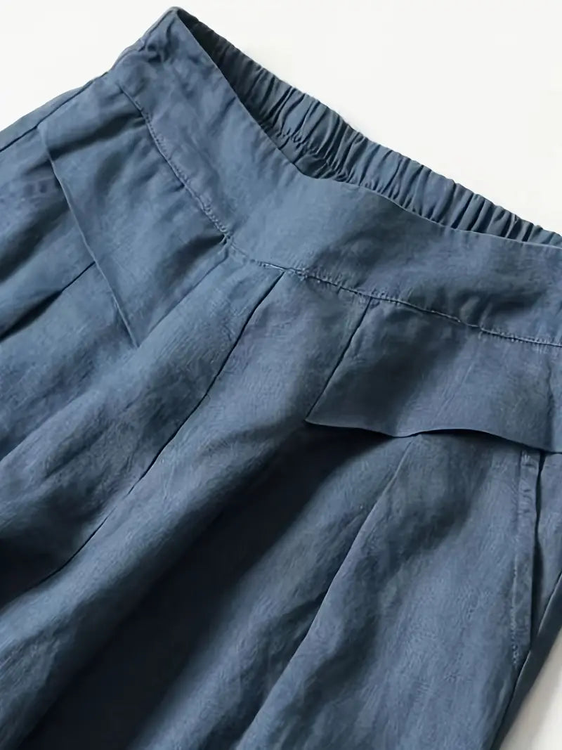 Anina | Linen Wide Leg Pant