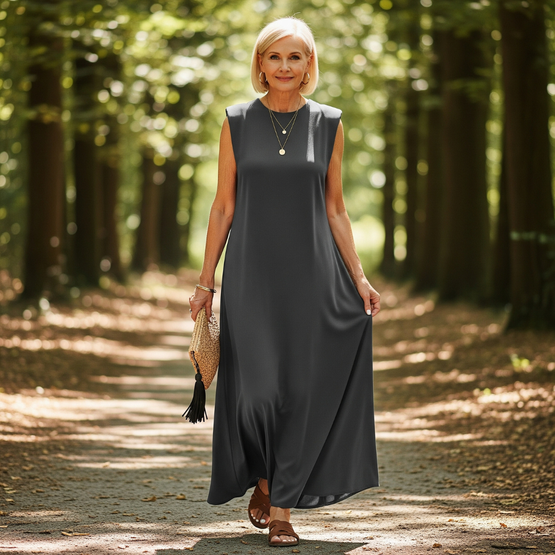 Eline™ - Long Summer Sleeveless Dress