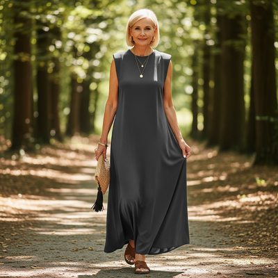 Eline™ - Long Summer Sleeveless Dress