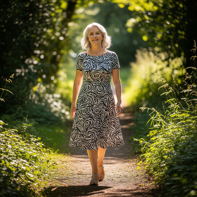 Riwinda | Stylish Vintage Women's Dress