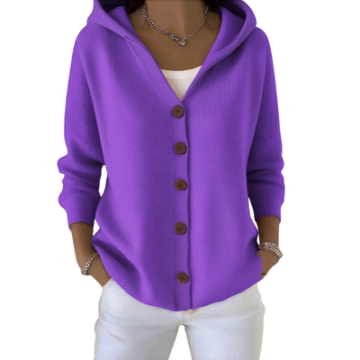 Rozeline - Elegant Buttoned Cardigan