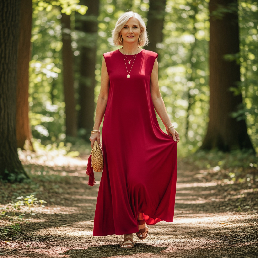 Eline™ - Long Summer Sleeveless Dress