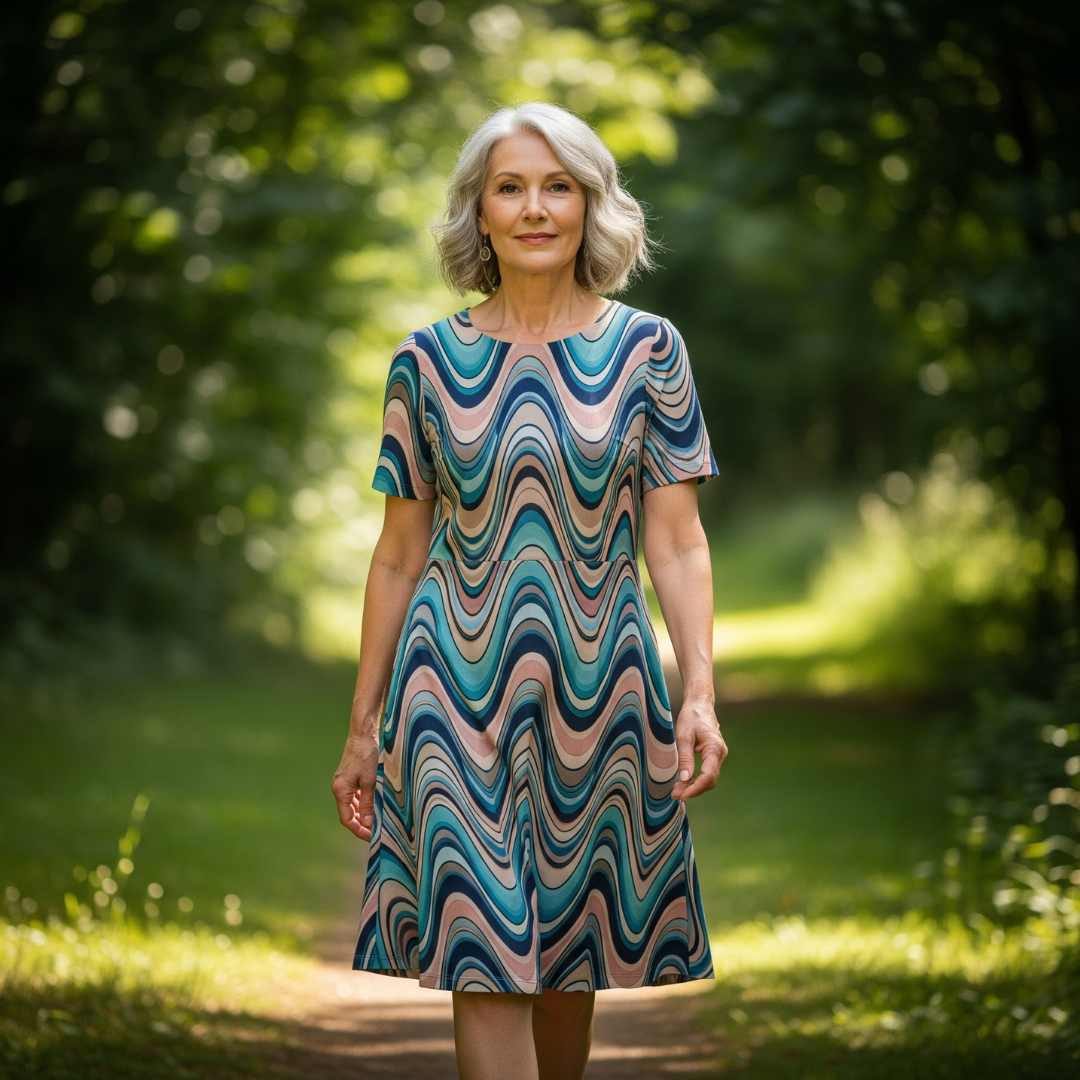 Riwinda | Stylish Vintage Women's Dress