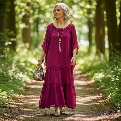 Amelia™ | Loose Artistic Style Dress