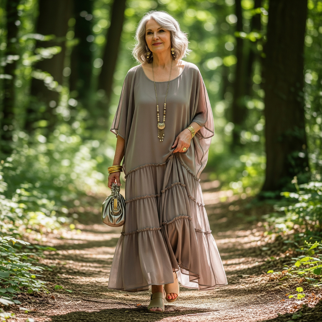 Amelia™ | Loose Artistic Style Dress