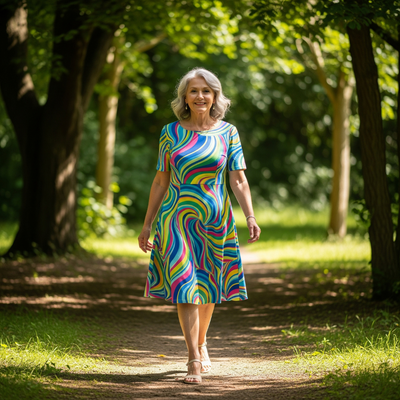 Riwinda | Stylish Vintage Women's Dress